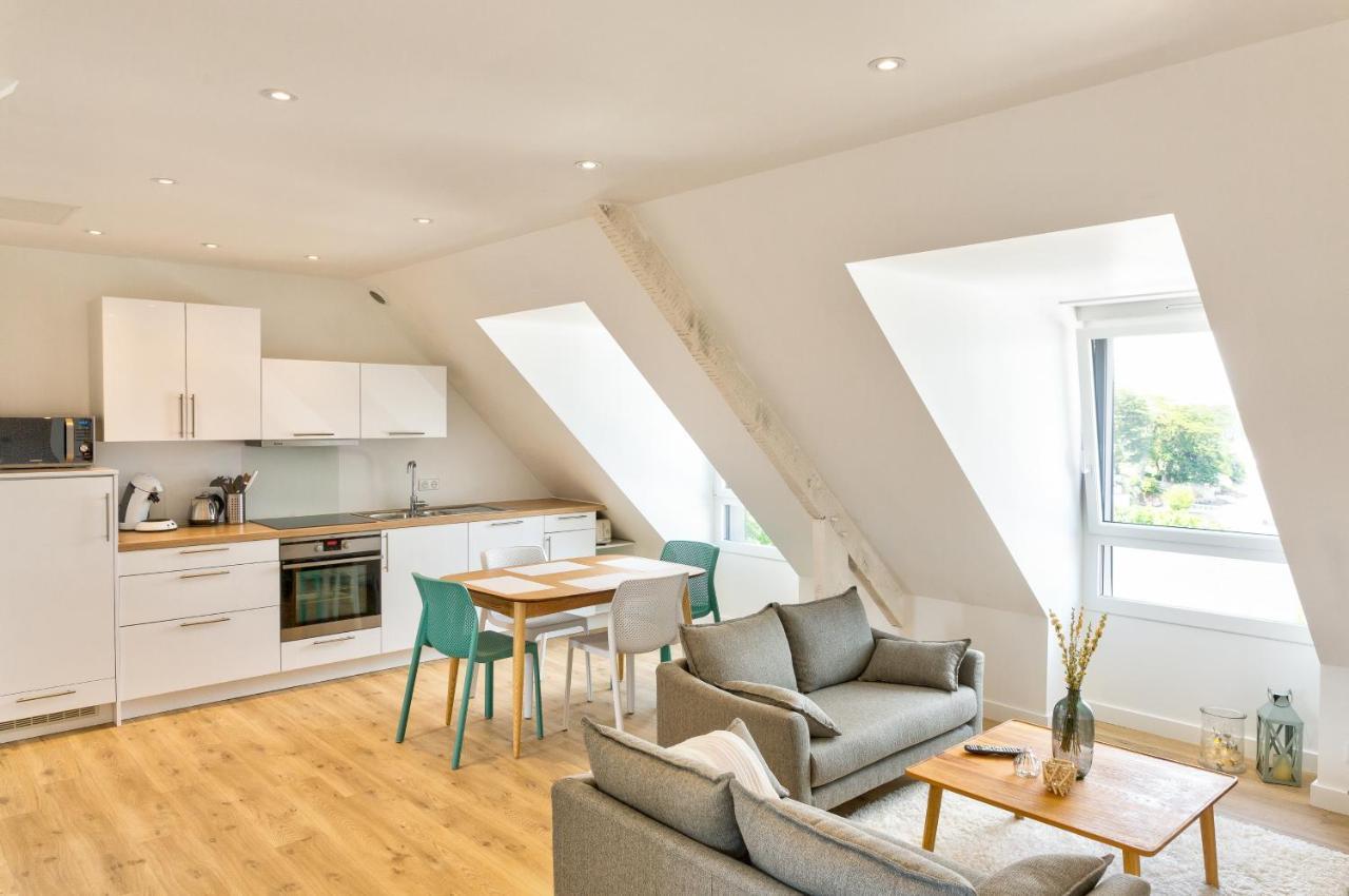 Residence Du Phare - 4 Appartements - 2 Chambres - Vue Mer Ou Terrasse Combrit Exteriör bild